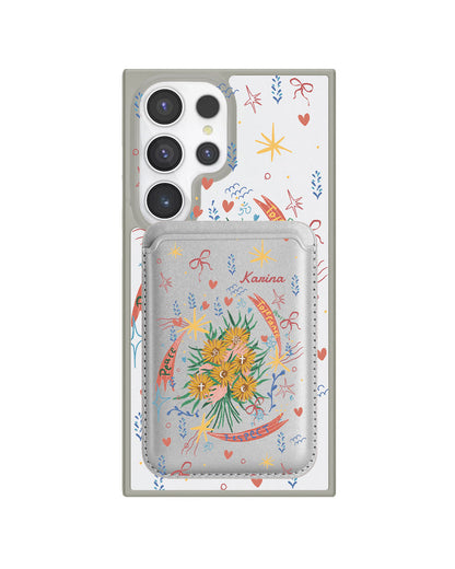 Android Magnetic Wallet Case - Peace