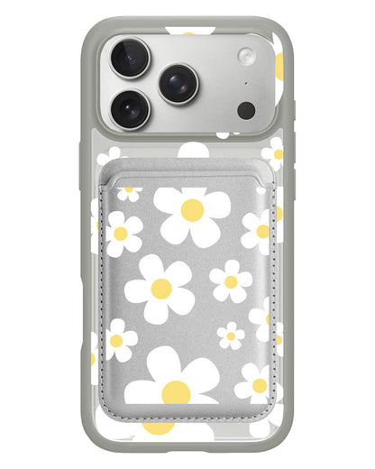 iPhone Magnetic Wallet Case - Daisy 3.0