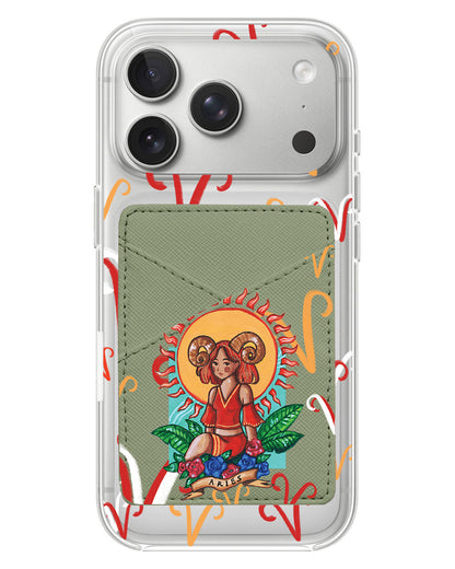 iPhone Phone Wallet Case - Aries