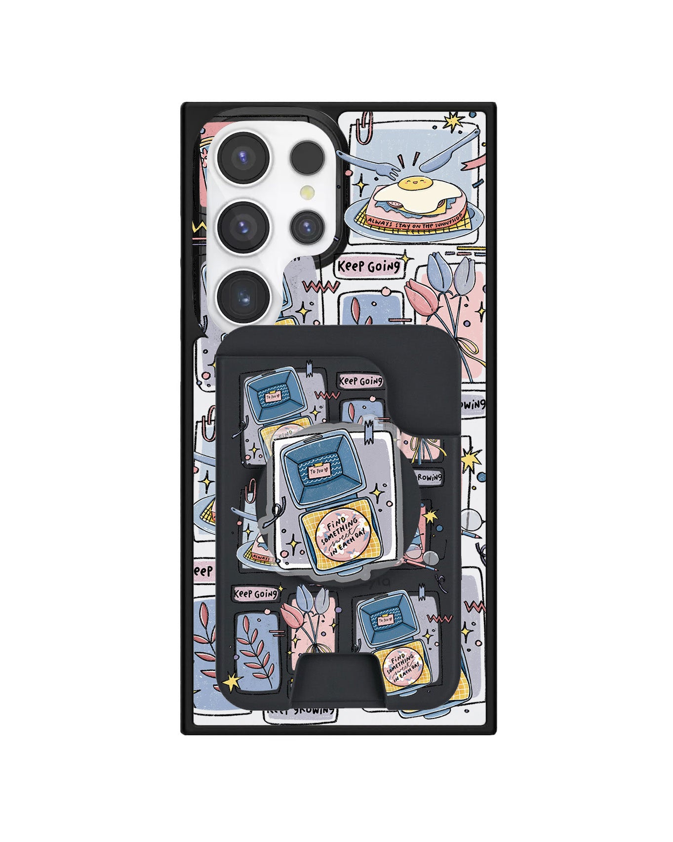 Android Magpop Wallet - Grow (Sunnysidearteu)