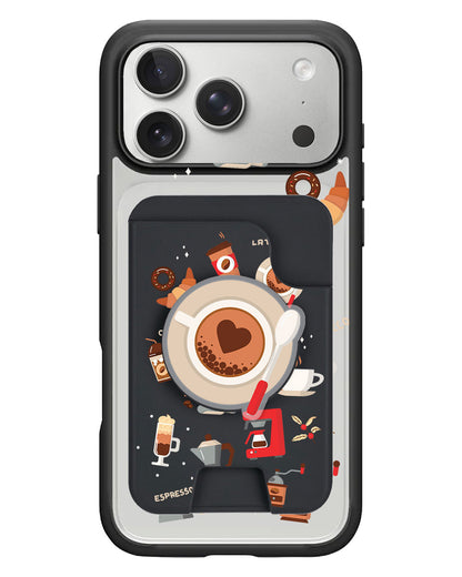 iPhone Magpop Wallet - Barista