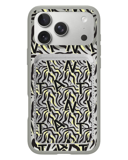 iPhone Magnetic Wallet Case - Tiger Monogram 3.0