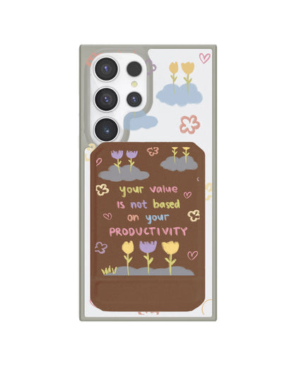 Android Magnetic Multifold Wallet - Positive Energy