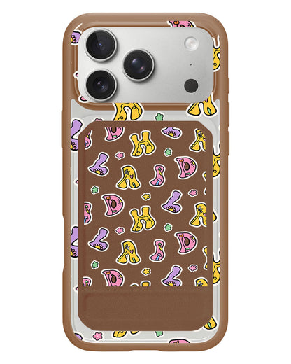 iPhone Magnetic Multifold Wallet - Playful Monogram 7.0