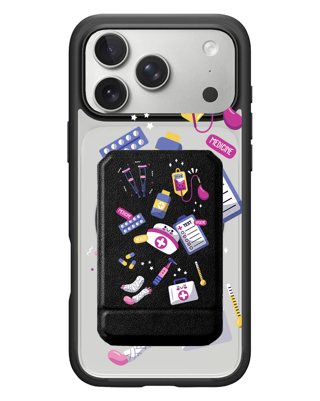 iPhone Magnetic Multifold Wallet - Nurse