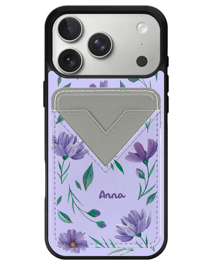 iPhone Avant Wallet Case - February Violet