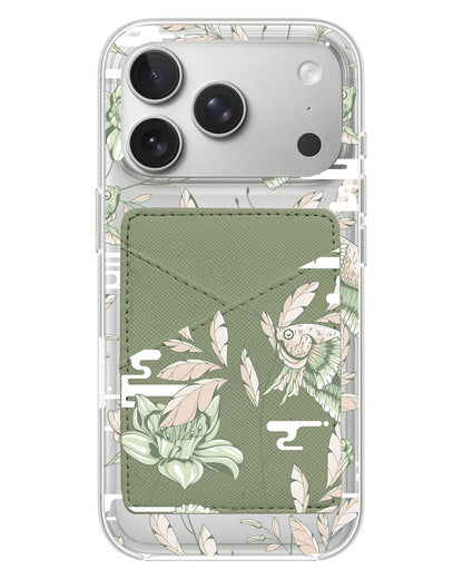 iPhone Phone Wallet Case - Fish & Floral 6.0