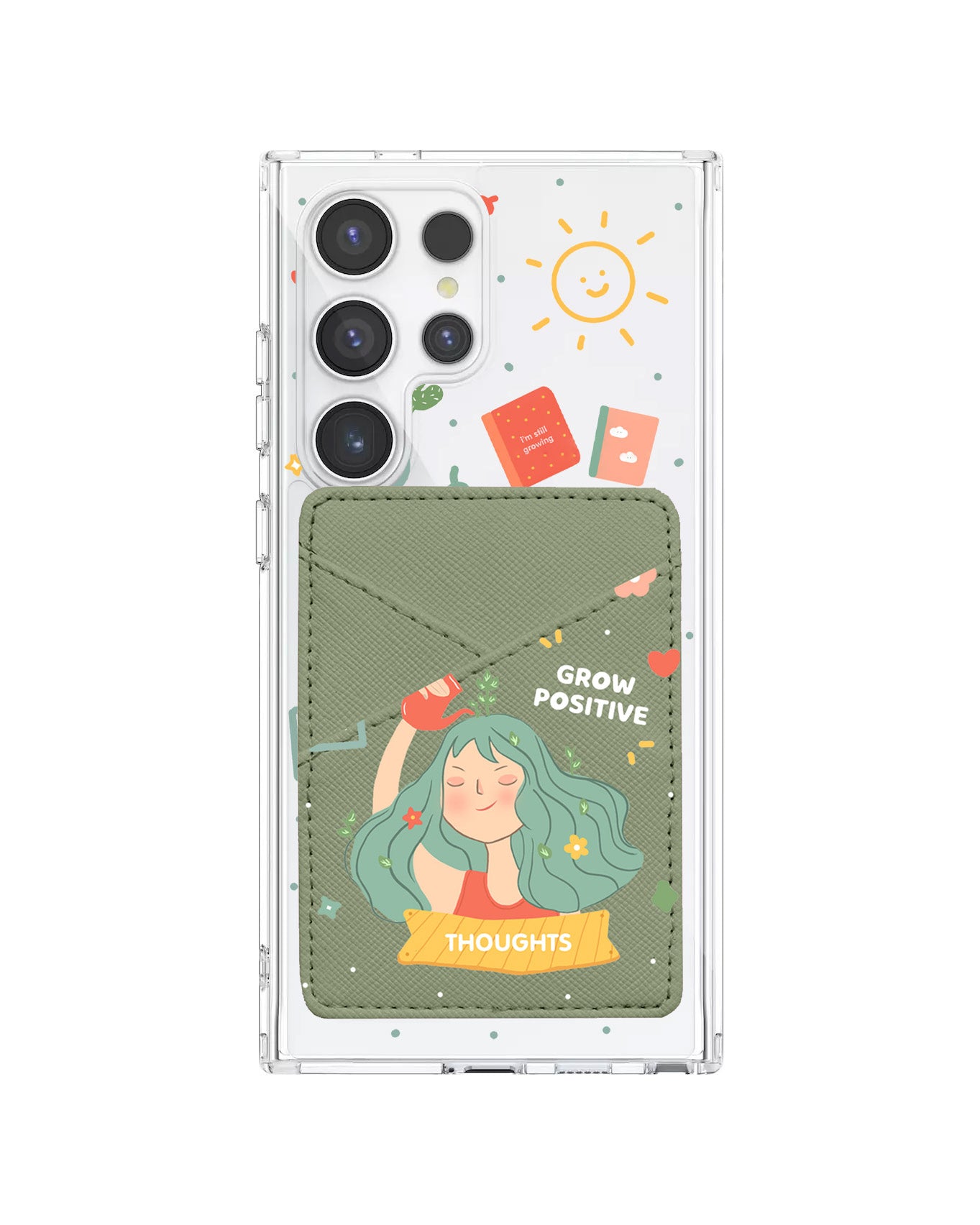 Android Phone Wallet Case - Grow