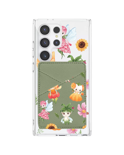 Android Phone Wallet Case - Magical Garden