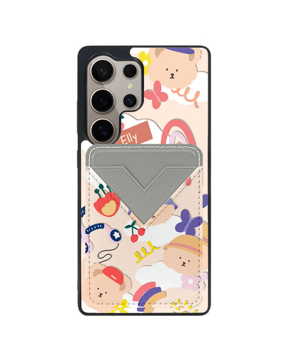 Android Avant Wallet Case - Bear in Style