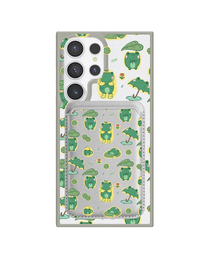 Android Magnetic Wallet Case - Happy Rain