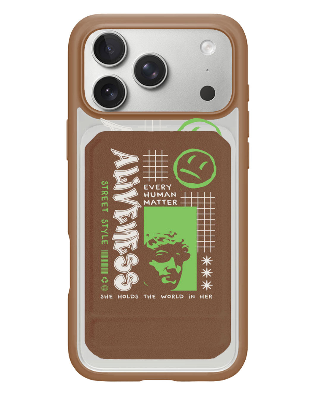 iPhone Magnetic Multifold Wallet - Alive