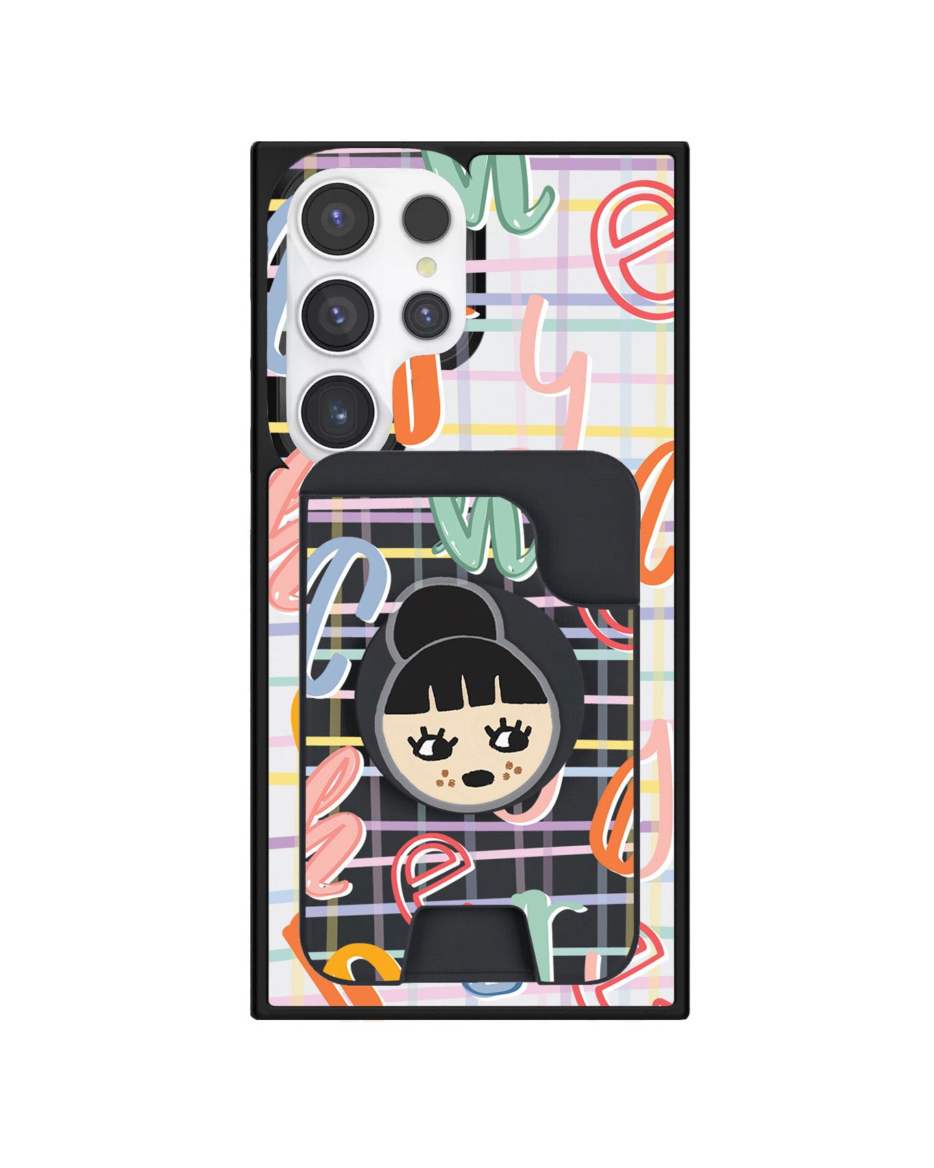 Android Magpop Wallet - Doodle Monogram 1.0