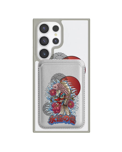 Android Magnetic Wallet Case - Oni Koi