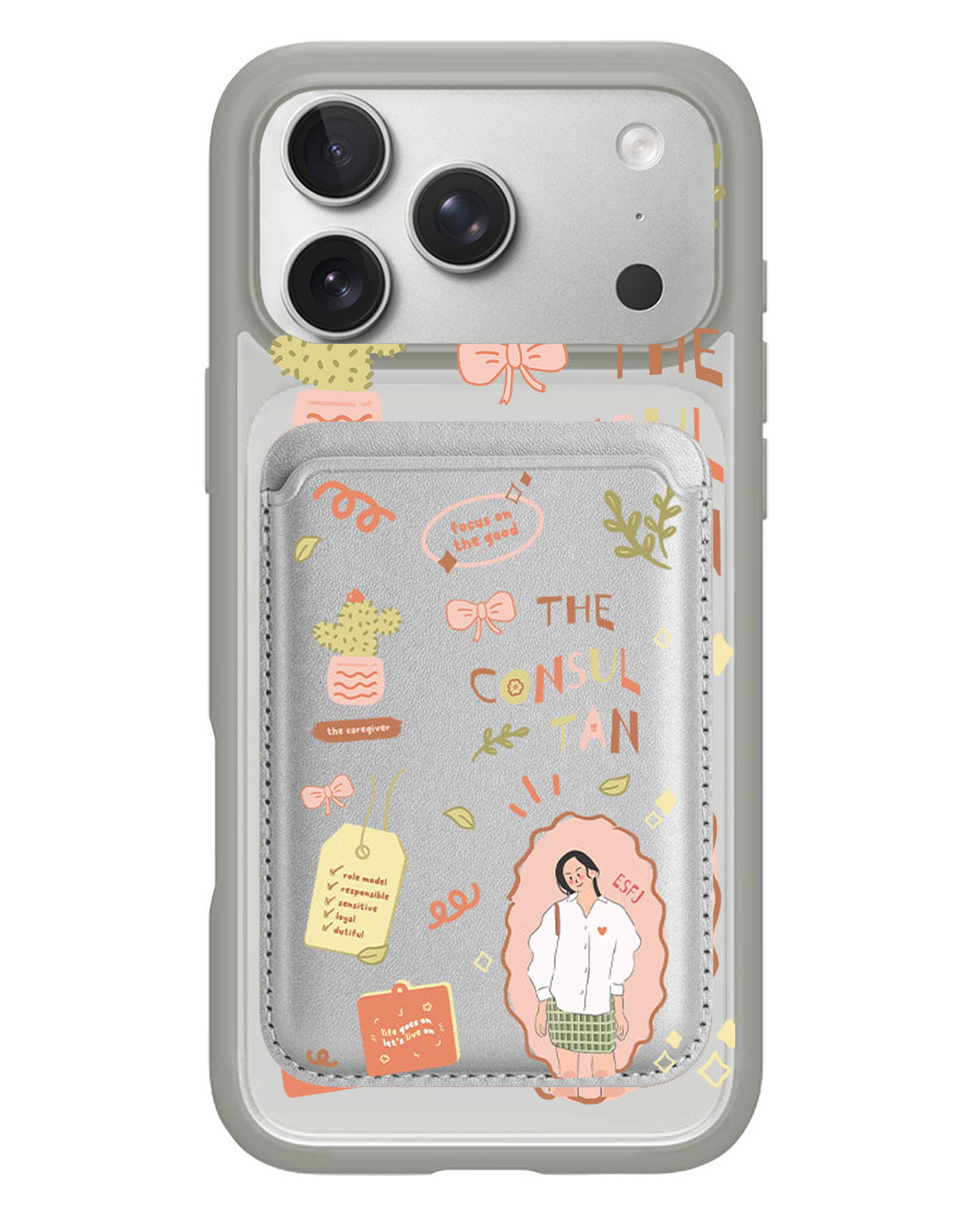 iPhone Magnetic Wallet Case - ESFJ