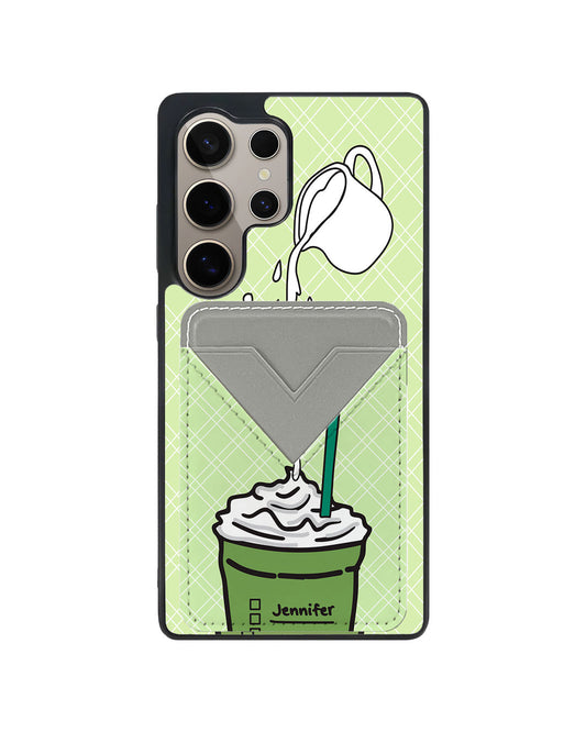 Android Avant Wallet Case - Matcha Frappe