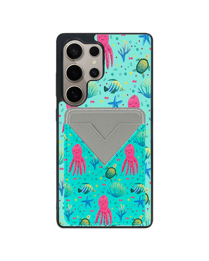Android Avant Wallet Case - Underwater Dreams 2.0