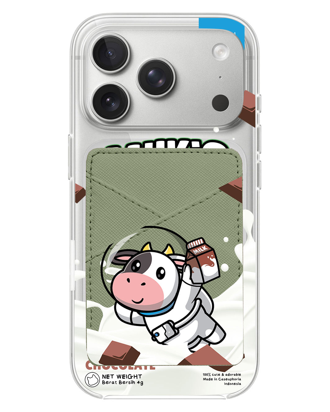 iPhone Phone Wallet Case - Milkie