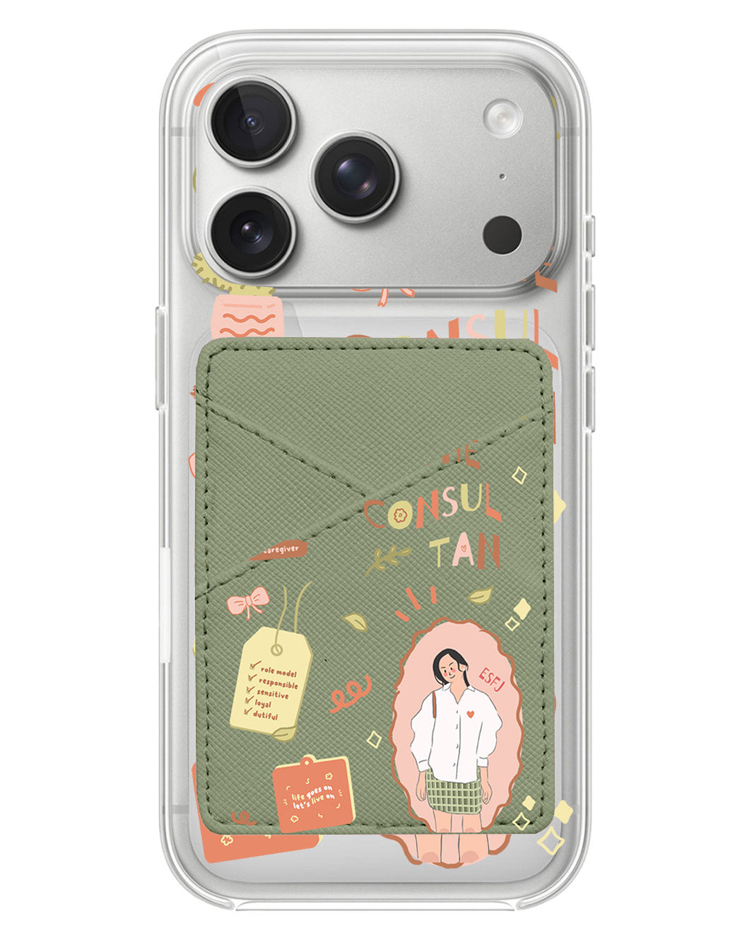 iPhone Phone Wallet Case - ESFJ