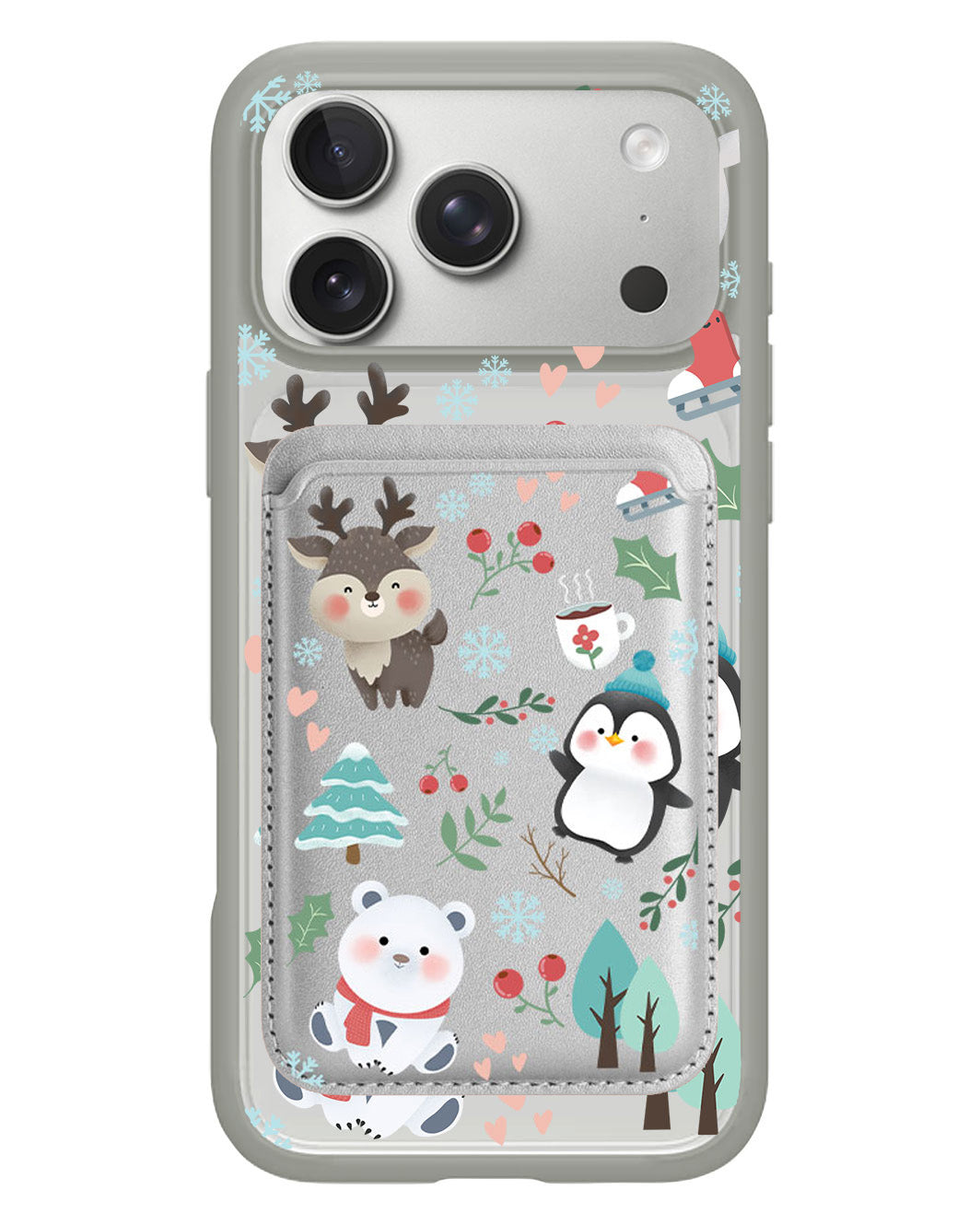 iPhone Magnetic Wallet Case - Winter