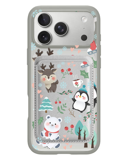 iPhone Magnetic Wallet Case - Winter