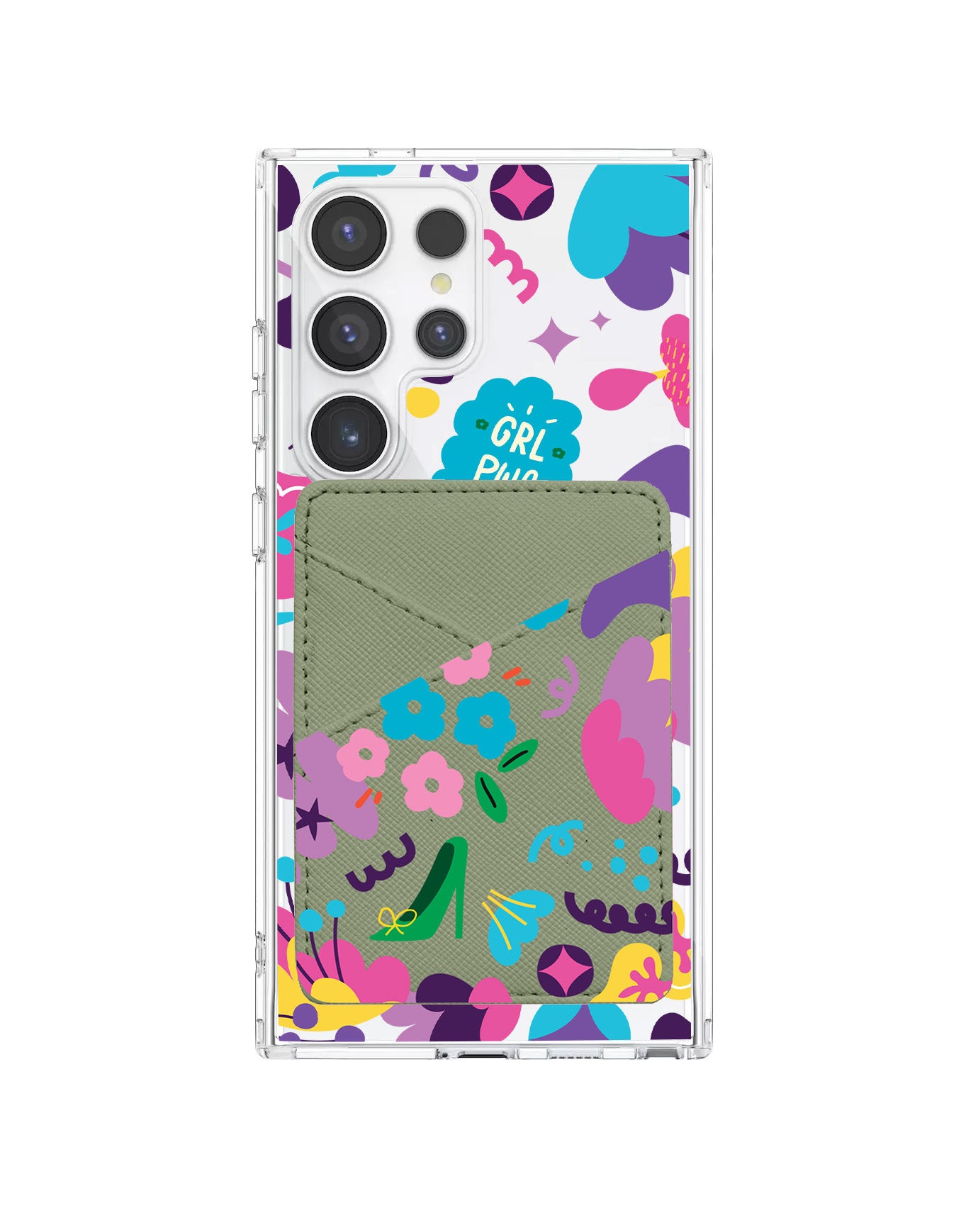 Android Phone Wallet Case - Girl Power 1.0