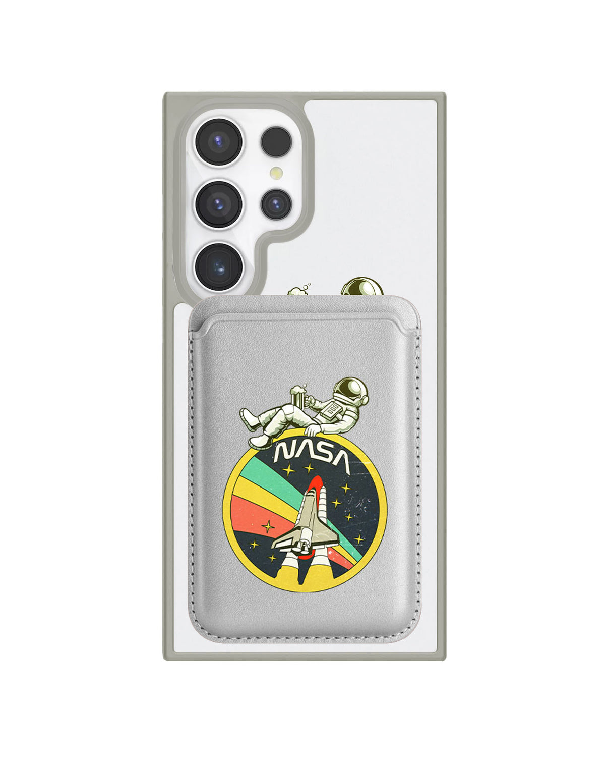 Android Magnetic Wallet Case - Nasa