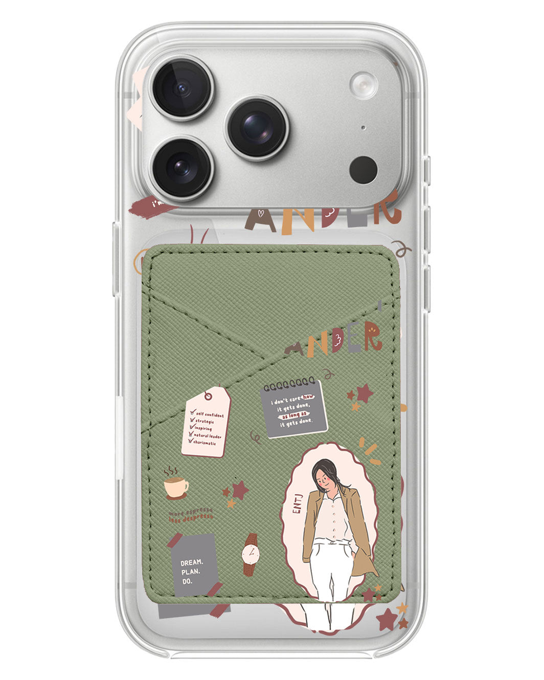 iPhone Phone Wallet Case - ENTJ