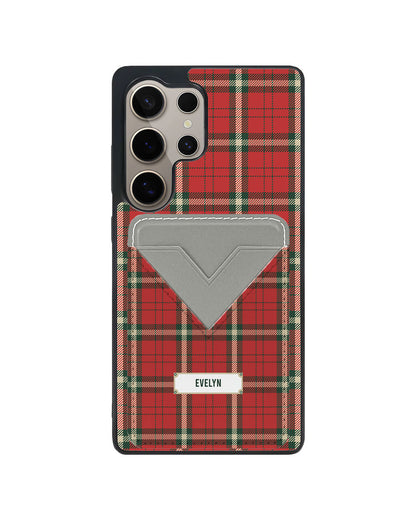 Android Avant Wallet Case - Scottish Tartan