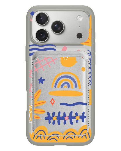 iPhone Magnetic Wallet Case - Spring Has Come