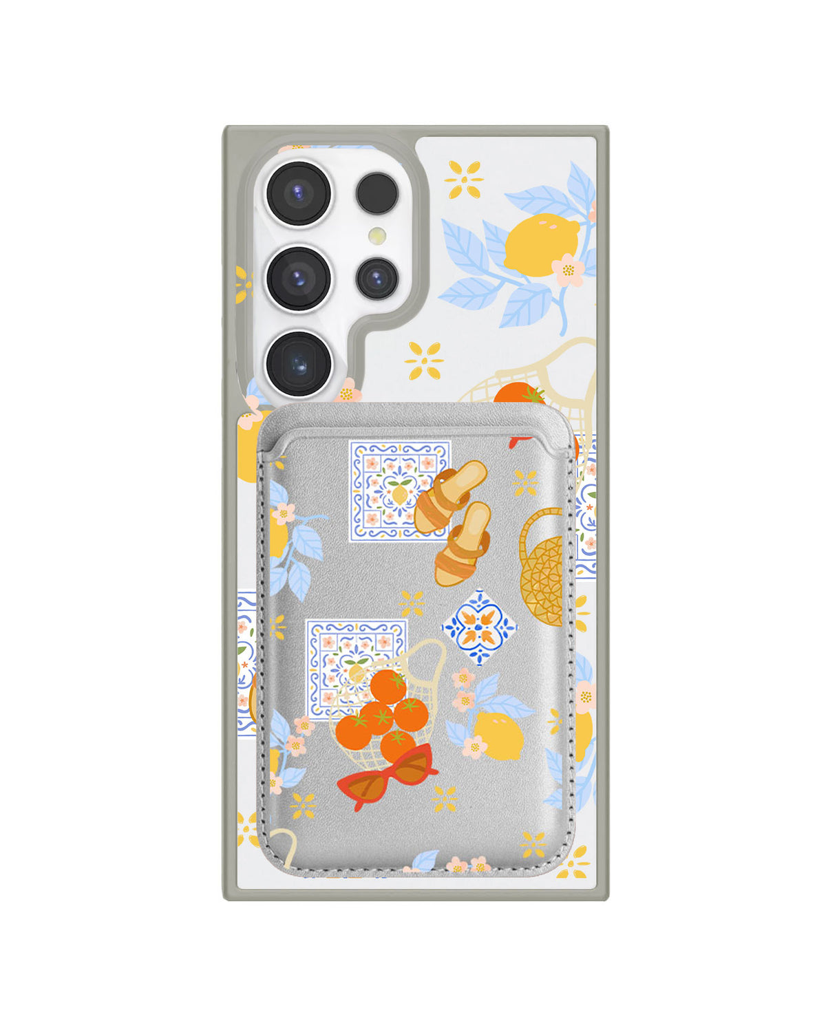 Android Magnetic Wallet Case - Santorini