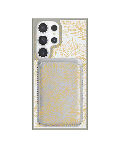 Android Magnetic Wallet Case - Sketchy Tropical 1.0