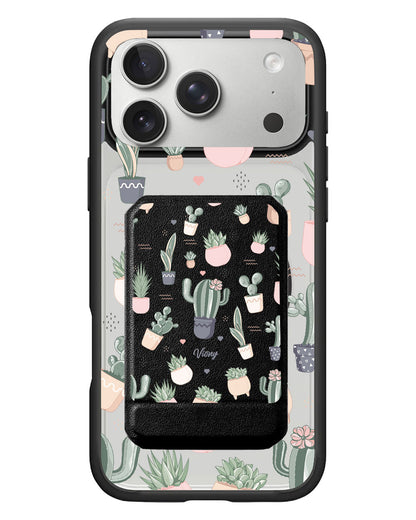 iPhone Magnetic Multifold Wallet - Cactus 2.0