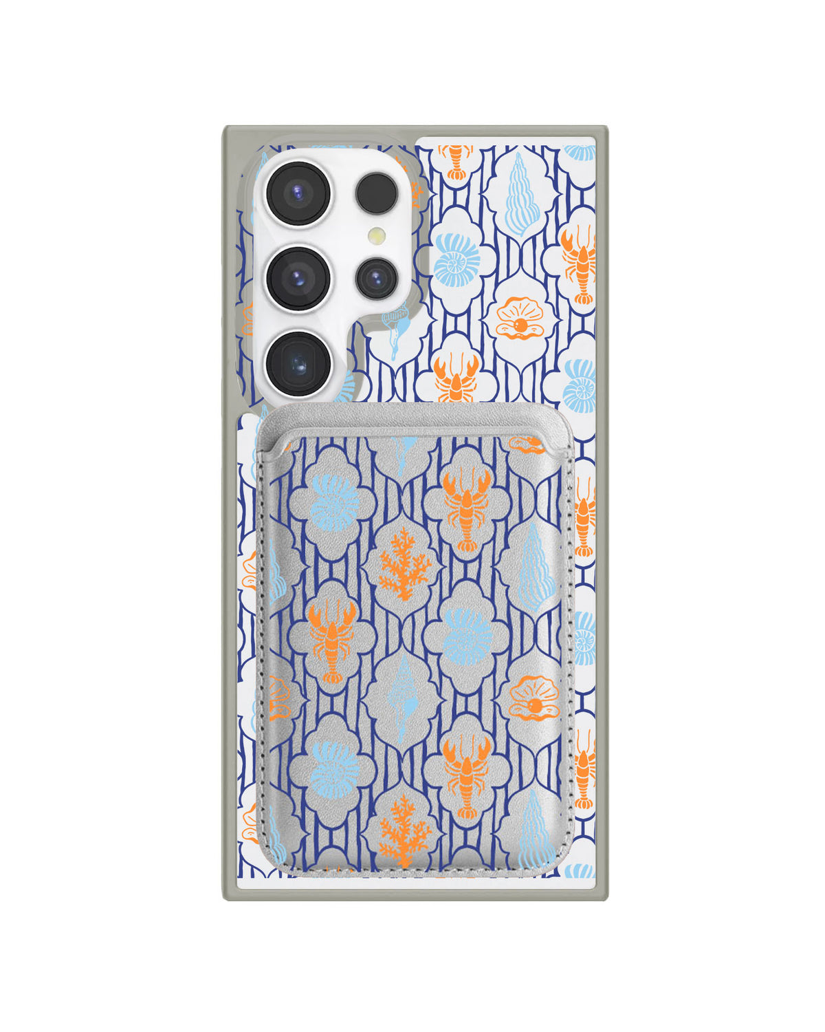Android Magnetic Wallet Case - Seaside Opulence 3.0