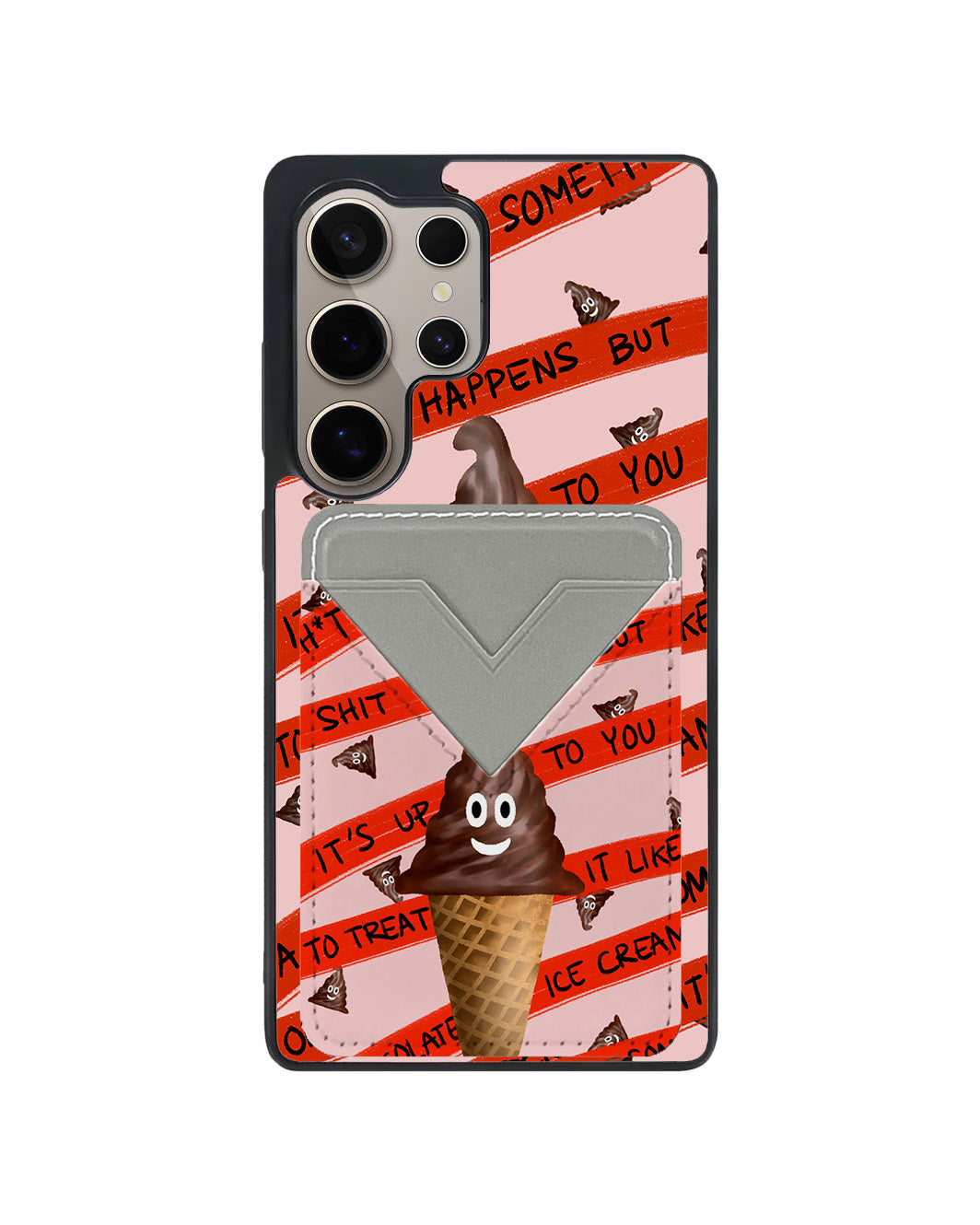 Android Avant Wallet Case - Oh... Sh*t Happens