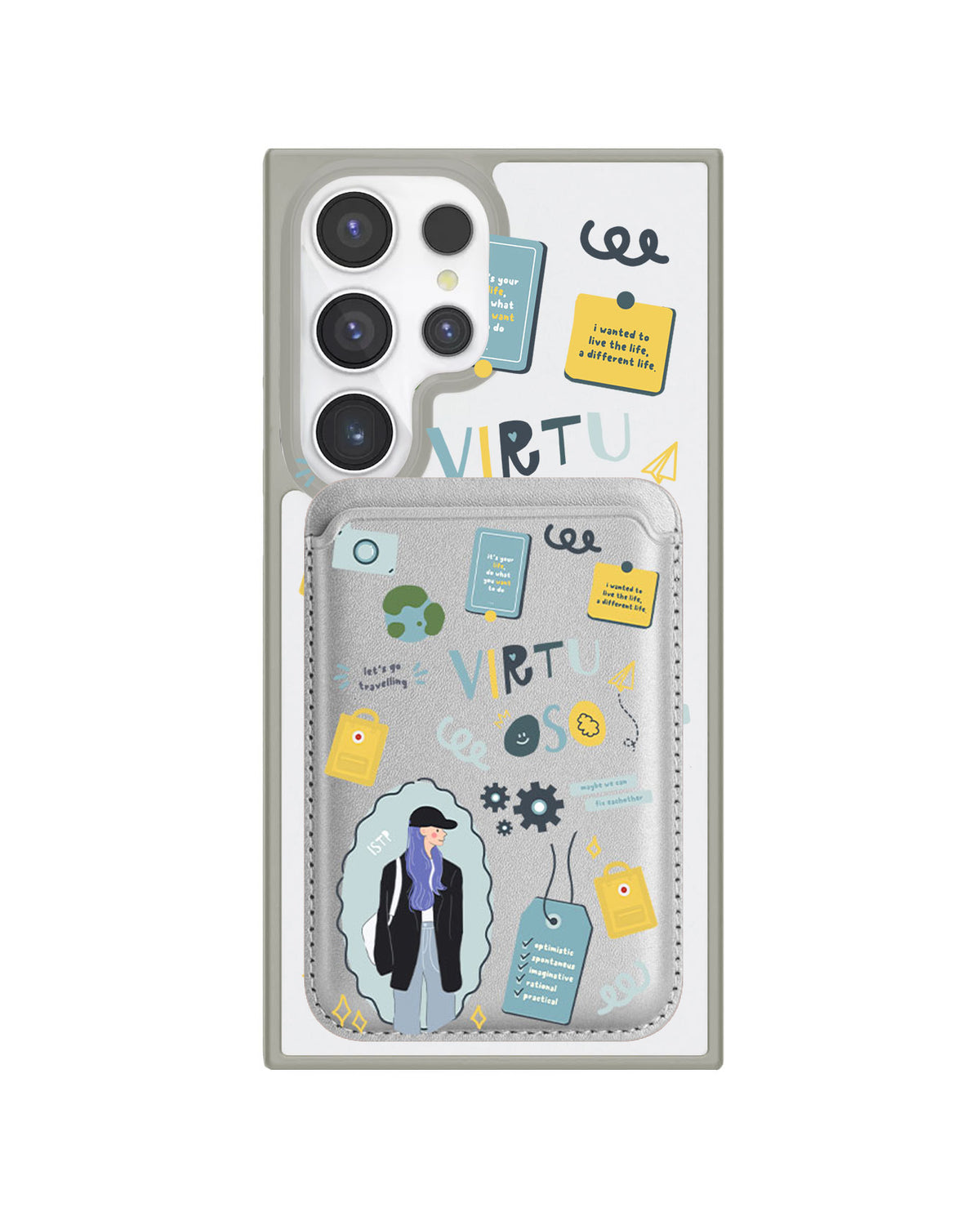 Android Magnetic Wallet Case - Istp
