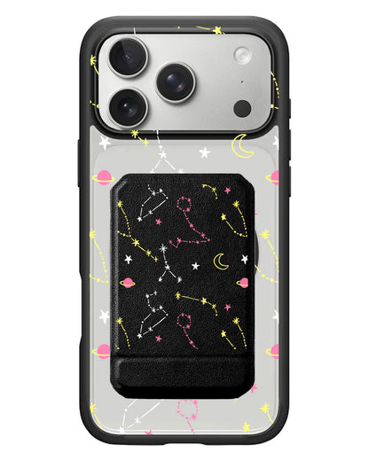 iPhone Magnetic Multifold Wallet - Constellation Candy