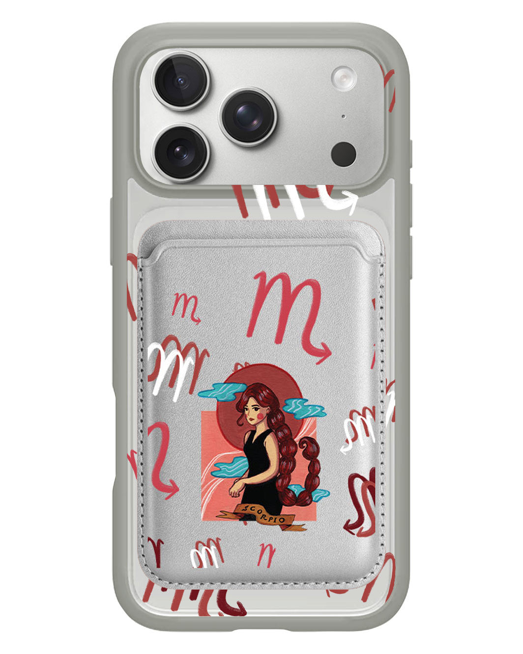 iPhone Magnetic Wallet Case - Scorpio
