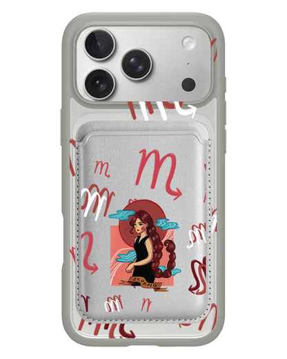 iPhone Magnetic Wallet Case - Scorpio