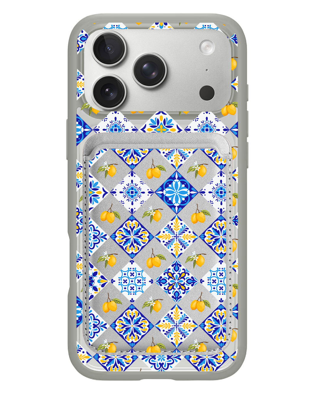 iPhone Magnetic Wallet Case - Majolica Tuscany