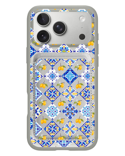 iPhone Magnetic Wallet Case - Majolica Tuscany