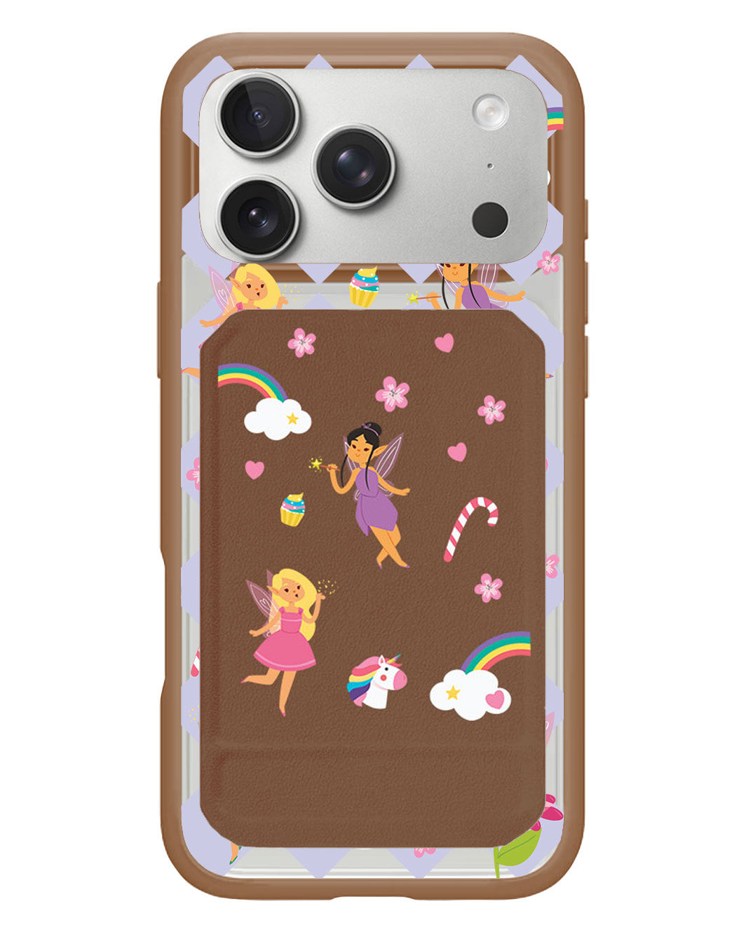 iPhone Magnetic Multifold Wallet - Tiny Fairy