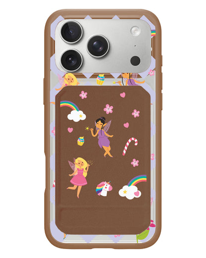 iPhone Magnetic Multifold Wallet - Tiny Fairy
