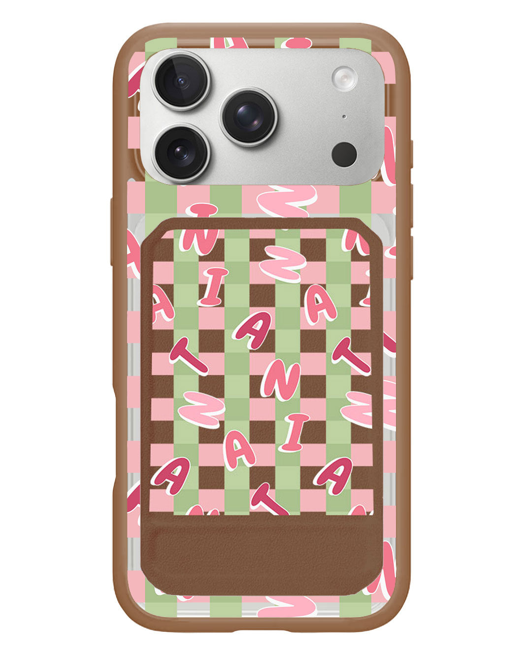 iPhone Magnetic Multifold Wallet - Checkered Monogram 4.0