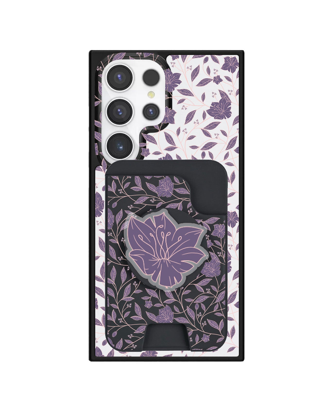 Android Magpop Wallet - Sketchy Flower 4.0