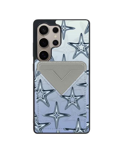 Android Avant Wallet Case - Chrome Star