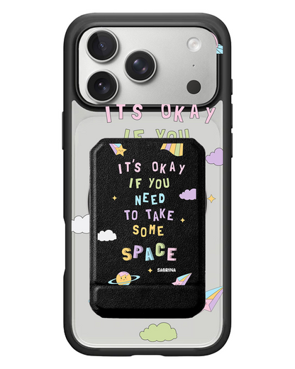 iPhone Magnetic Multifold Wallet - Space