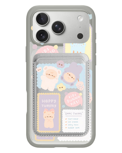 iPhone Magnetic Wallet Case - Sweets Heaven