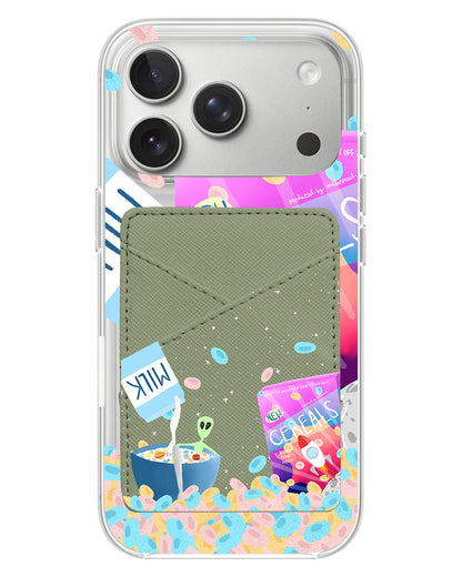 iPhone Phone Wallet Case - Cerealiens