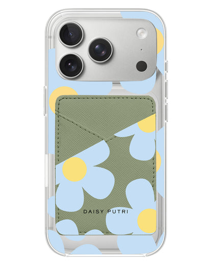 iPhone Phone Wallet Case - Daisy Garland